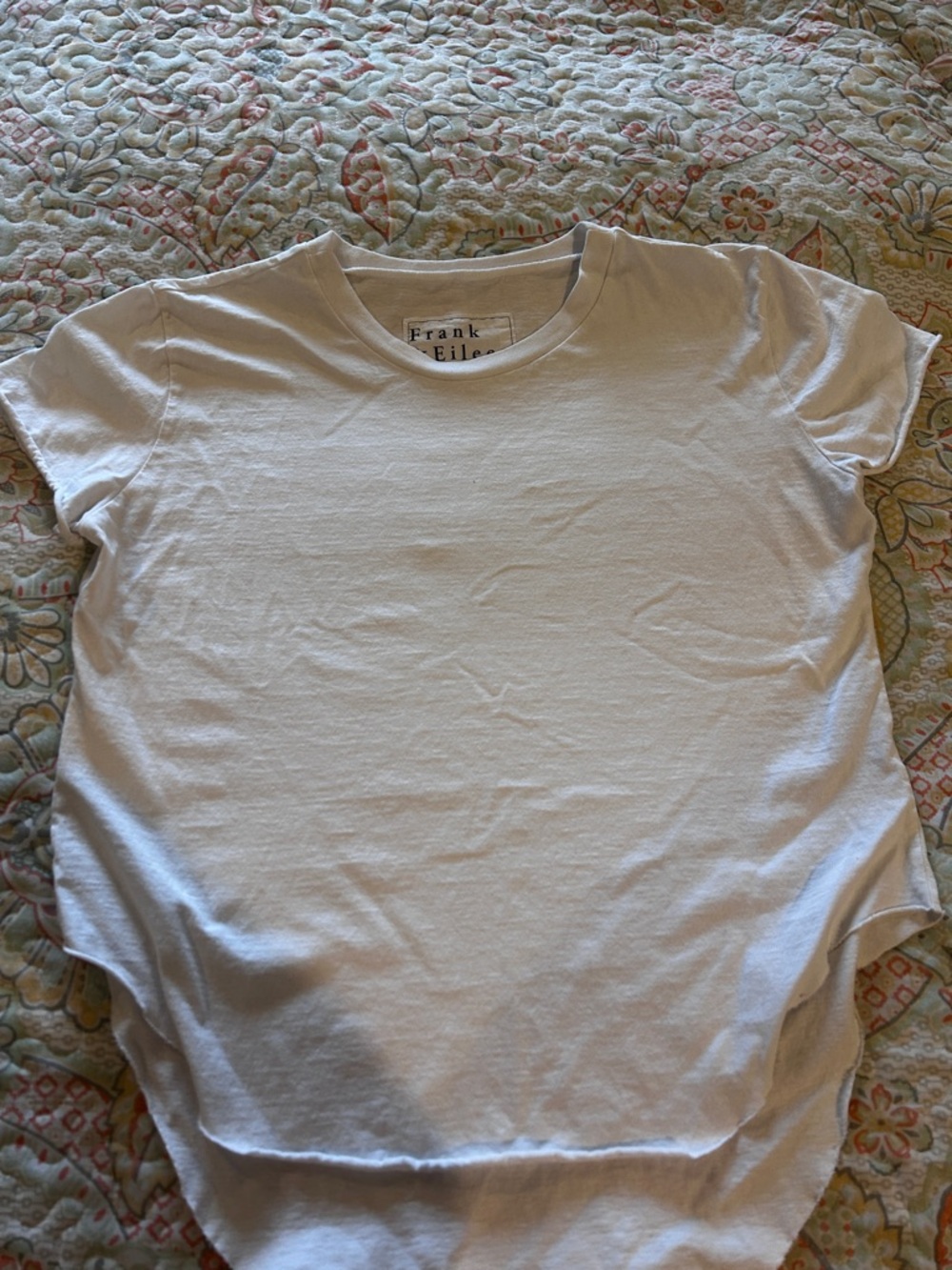 Frank & Eileen white Theo tee Shirt L
